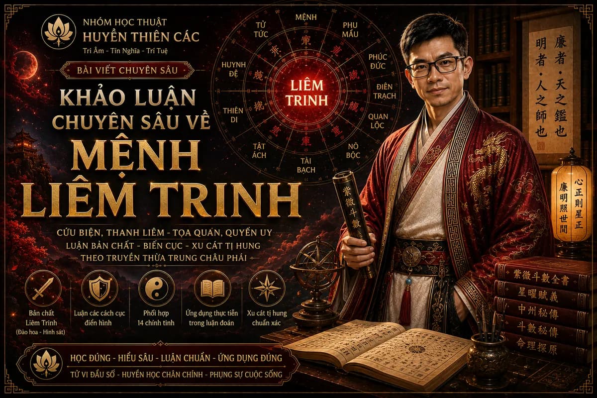 Sao Liêm Trinh Là Gì? Giải Mã Chi Tiết Ý Nghĩa Của Liêm Trinh Trong Tử Vi Đẩu Số