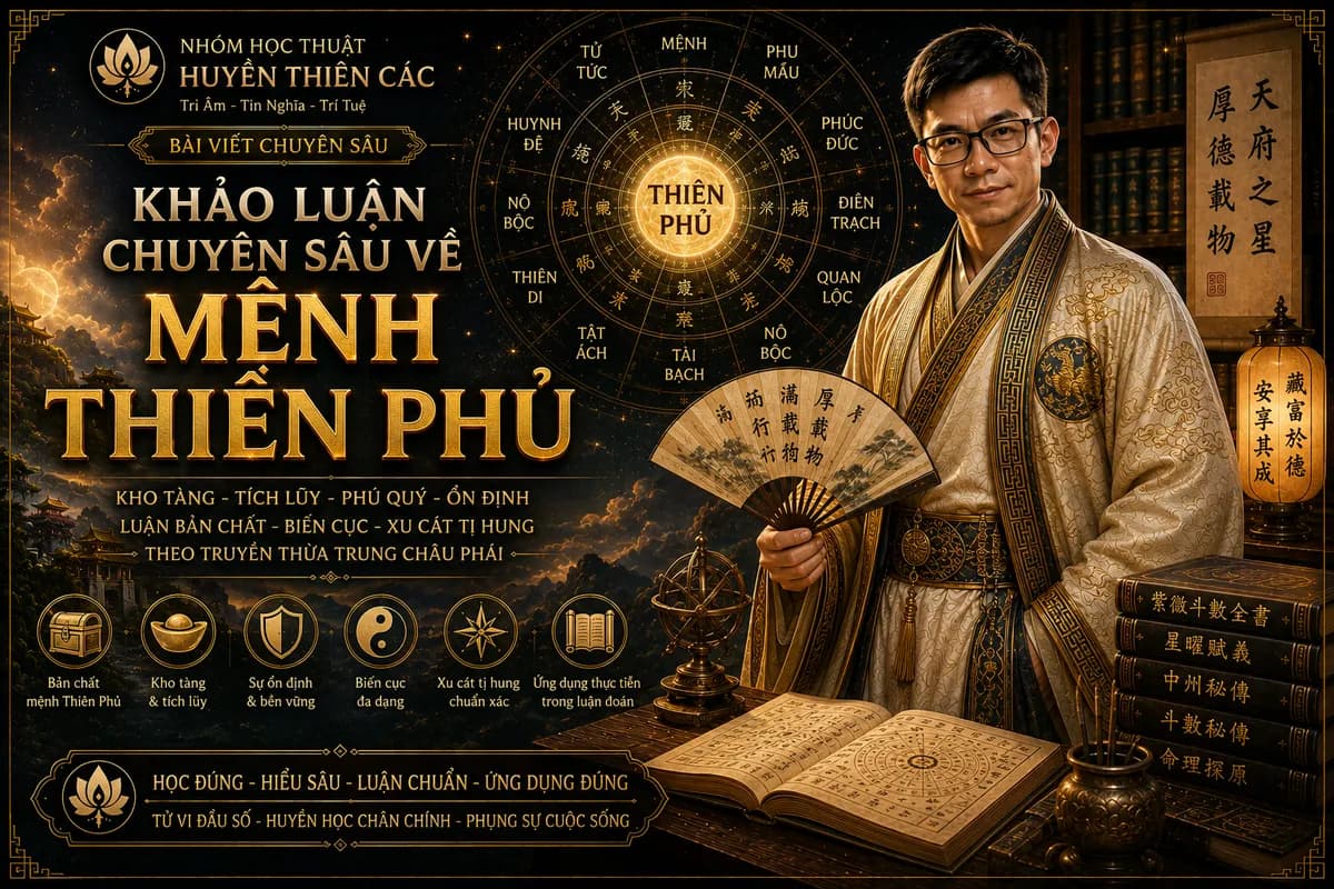 Sao Thiên Phủ Là Gì? Giải Mã Chi Tiết Ý Nghĩa Của Thiên Phủ Trong Tử Vi Đẩu Số
