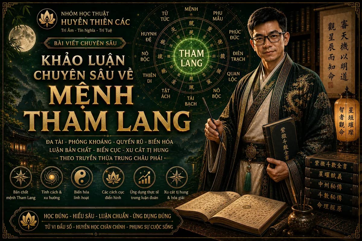 Sao Tham Lang Là Gì? Giải Mã Chi Tiết Ý Nghĩa Của Tham Lang Trong Tử Vi Đẩu Số