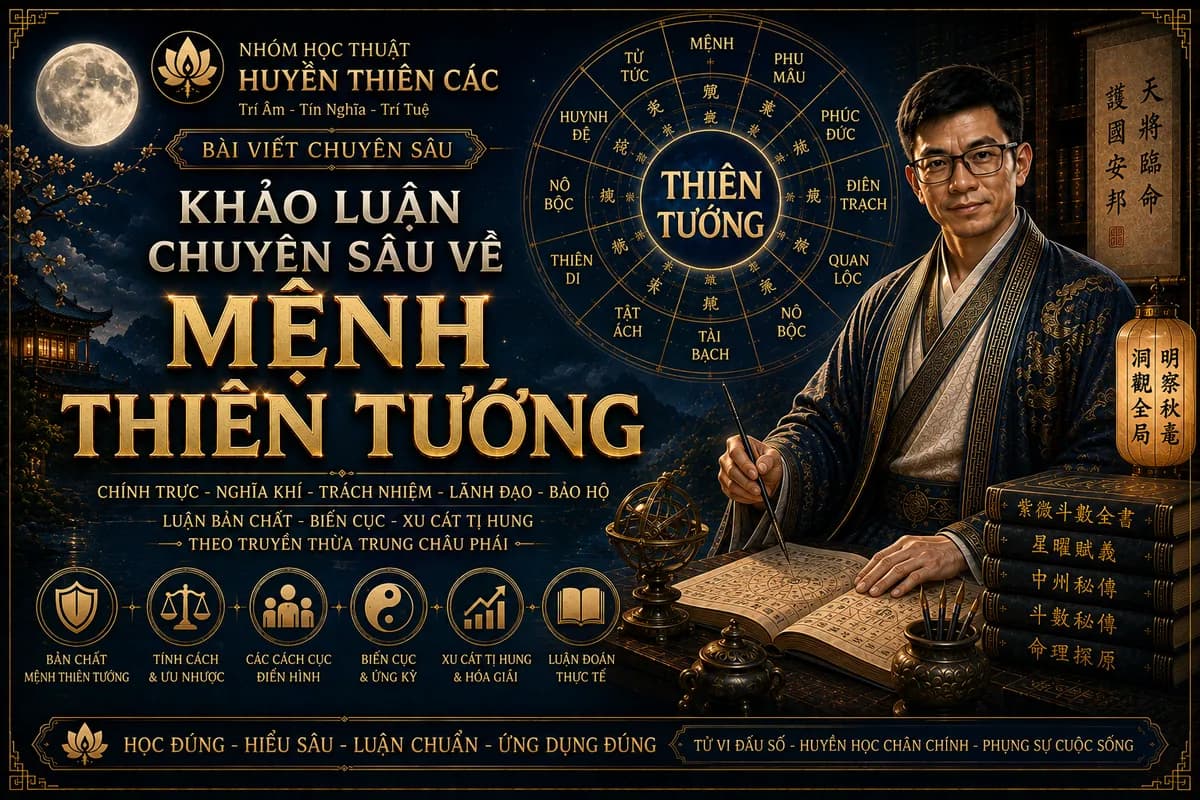 Sao Thiên Tướng Là Gì? Giải Mã Chi Tiết Ý Nghĩa Của Thiên Tướng Trong Tử Vi Đẩu Số