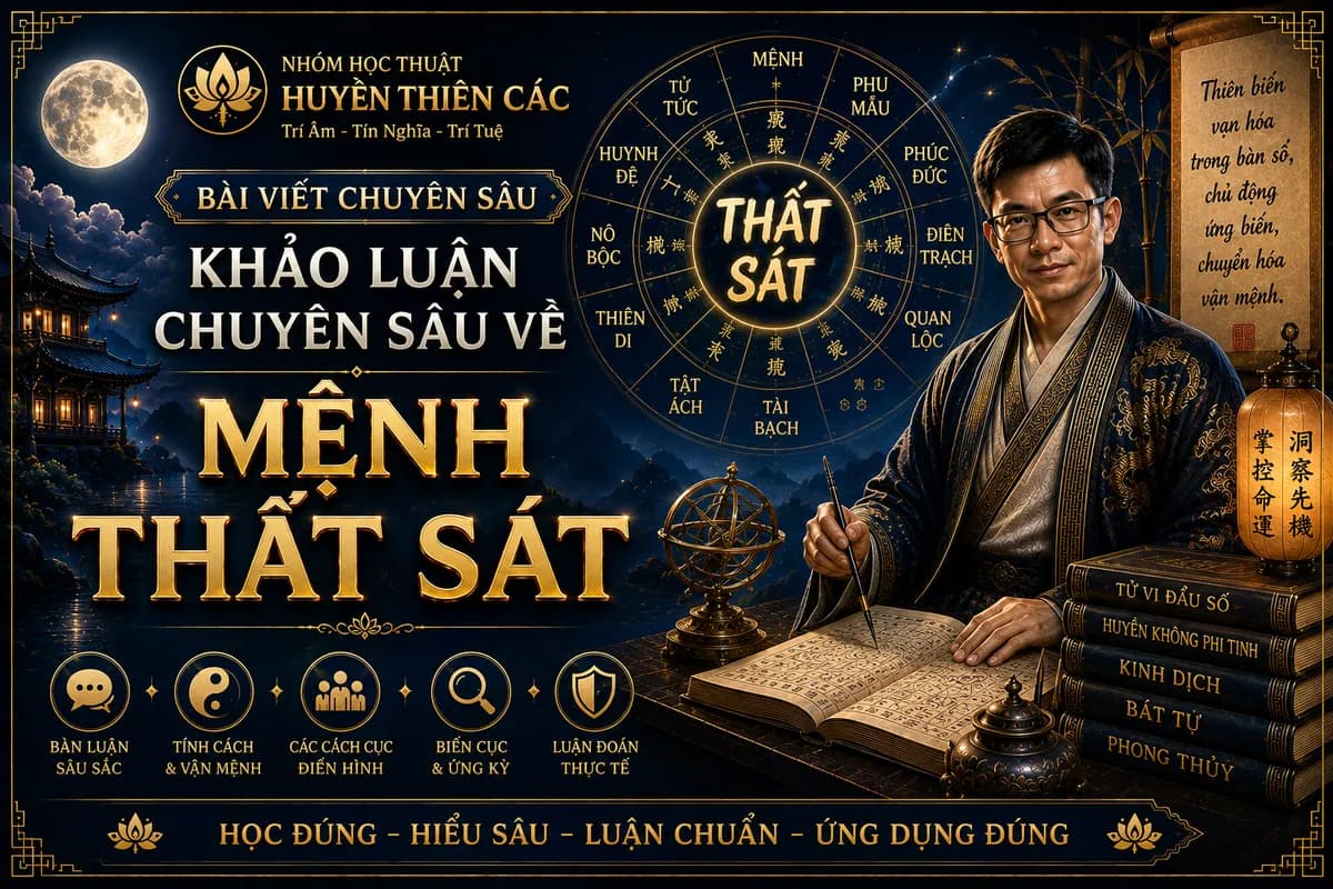 Sao Thất Sát Là Gì? Giải Mã Chi Tiết Ý Nghĩa Của Thất Sát Trong Tử Vi Đẩu Số