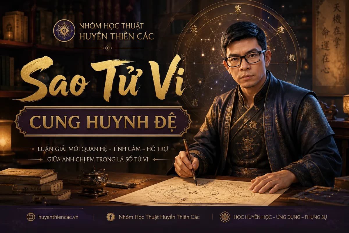 Luận Giải Chi Tiết Sao Tử Vi Tọa Thủ Cung Huynh Đệ