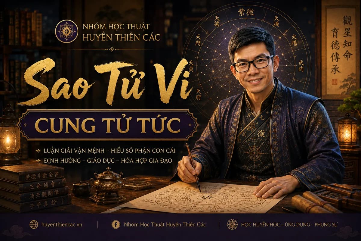 Luận Giải Chi Tiết Sao Tử Vi Tọa Thủ Cung Tử Tức