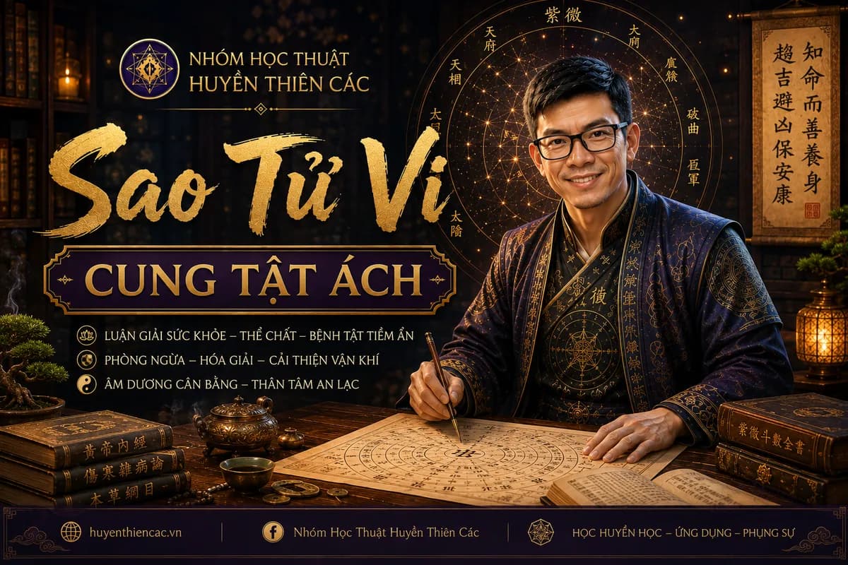 Luận Giải Chi Tiết Sao Tử Vi Tọa Thủ Cung Tật Ách