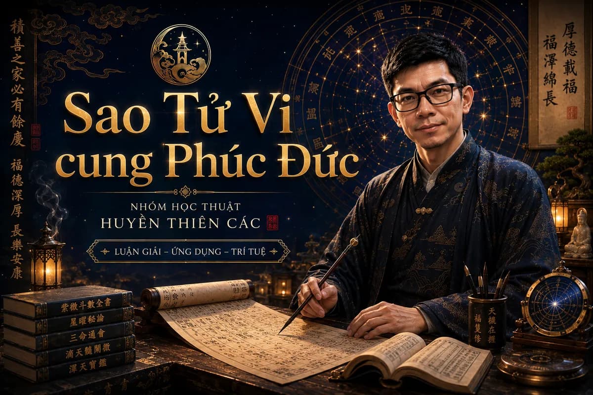Luận Giải Chi Tiết Sao Tử Vi Tọa Thủ Cung Phúc Đức