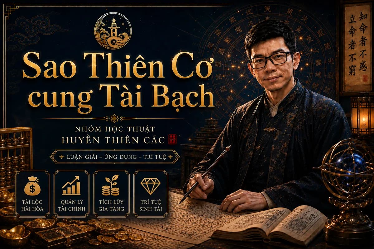 Luận Giải Chi Tiết Sao Thiên Cơ Tọa Thủ Cung Tài Bạch