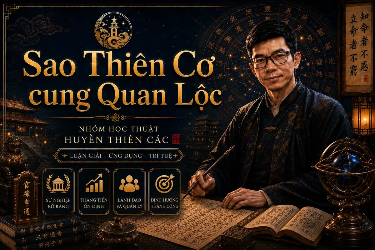 Luận Giải Chi Tiết Sao Thiên Cơ Tọa Thủ Cung Quan Lộc