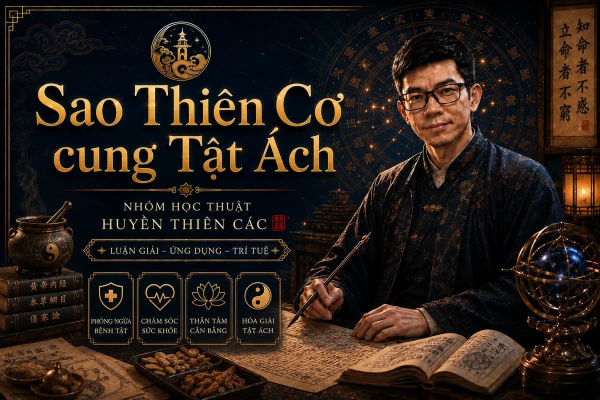 Luận Giải Chi Tiết Sao Thiên Cơ Tọa Thủ Cung Tật Ách
