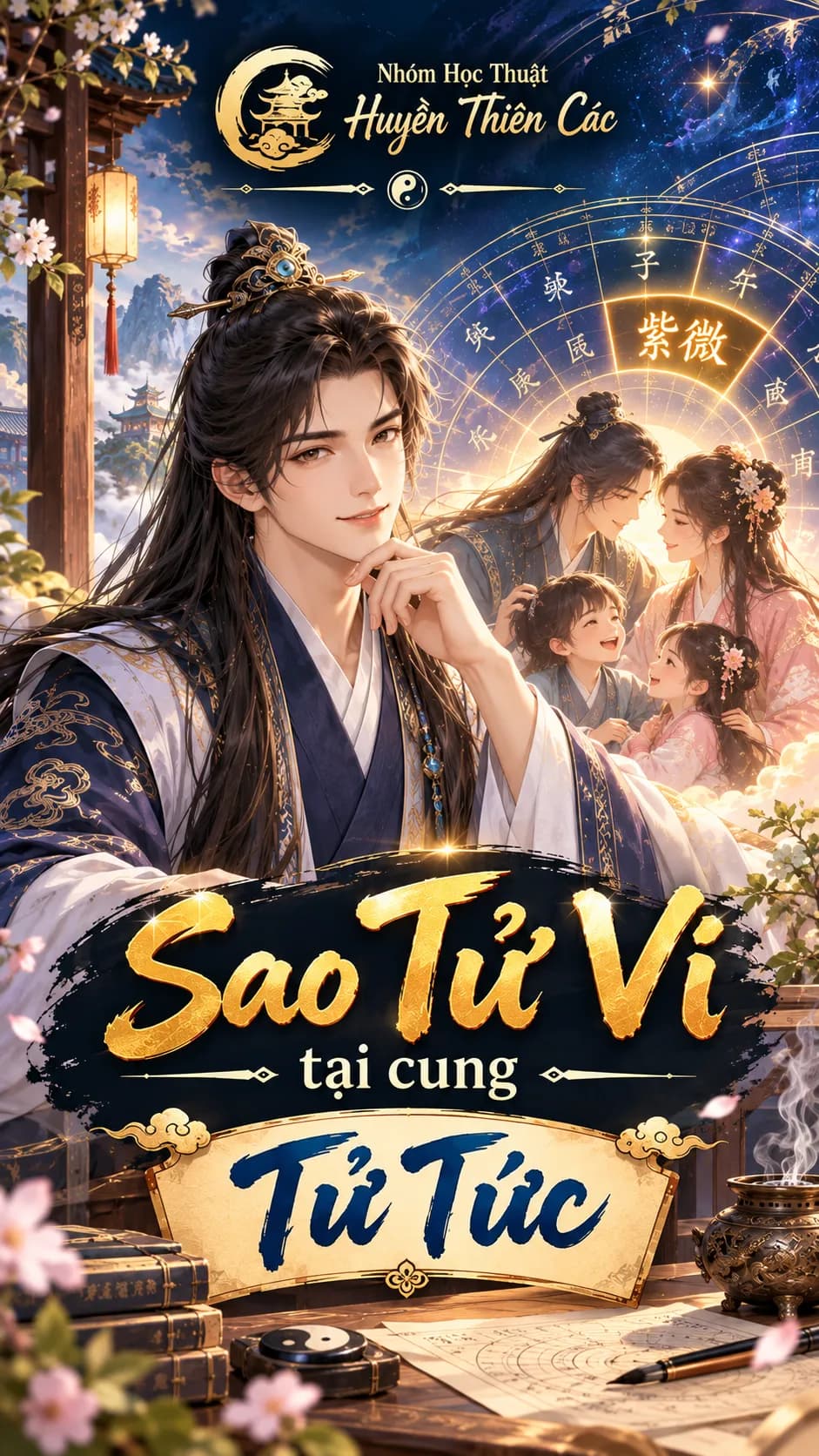 Sao Tử Vi tại cung Tử Tức