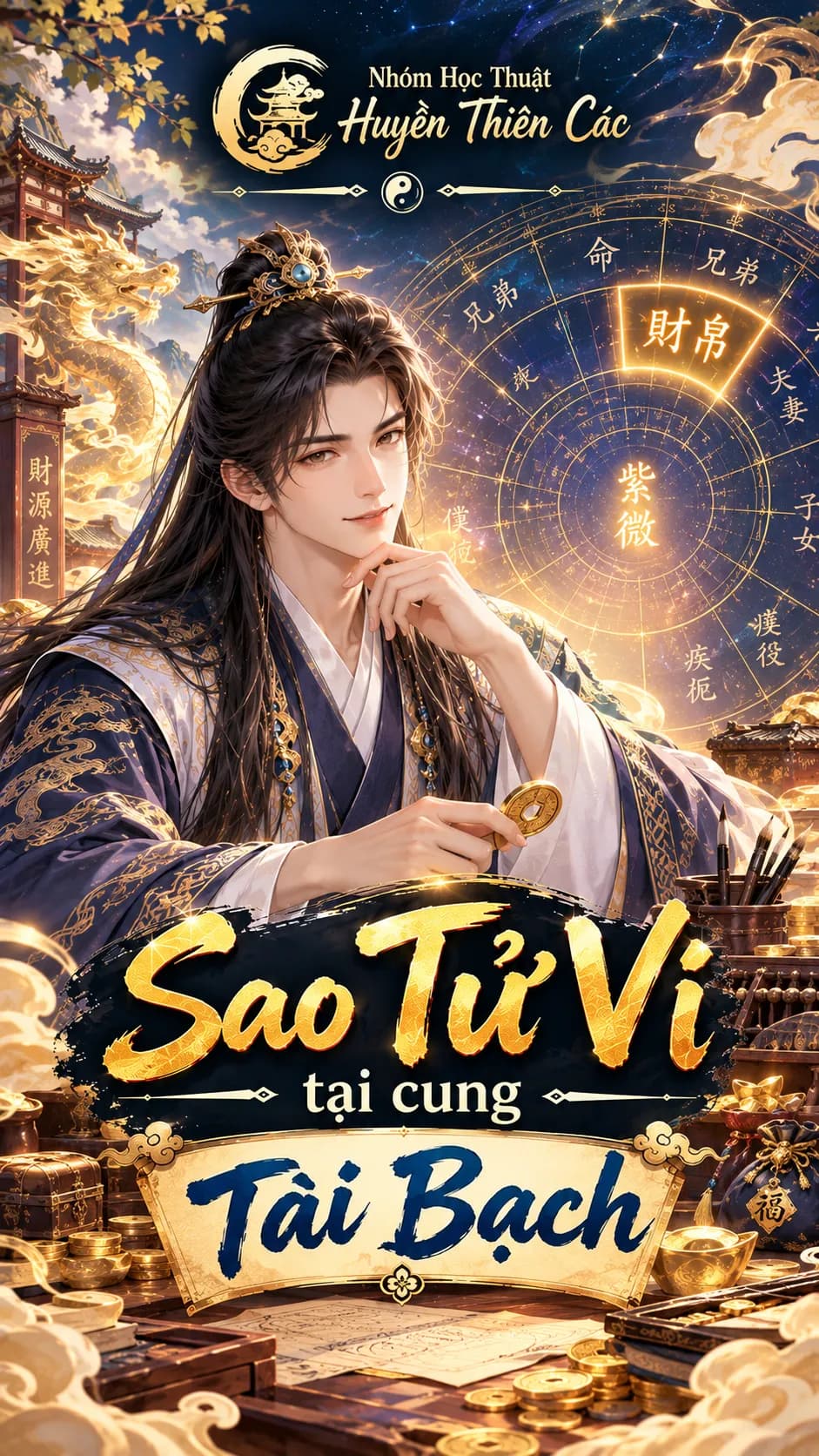 Sao Tử Vi tại cung Tài Bạch