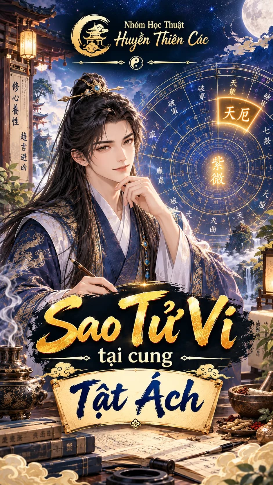 Sao Tử Vi tại cung Tật Ách