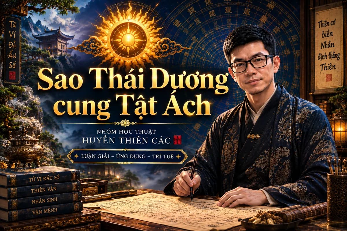 Luận Giải Chi Tiết Sao Thái Dương Tọa Thủ Cung Tật Ách