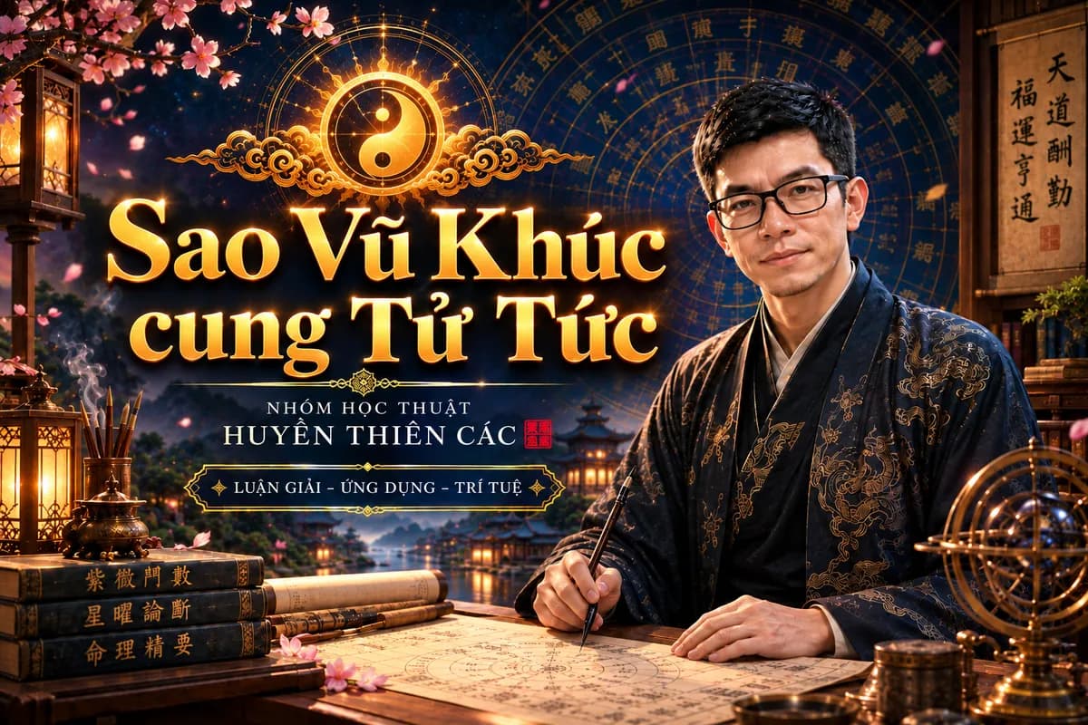 Luận Giải Chi Tiết Sao Vũ Khúc Tọa Thủ Cung Tử Tức