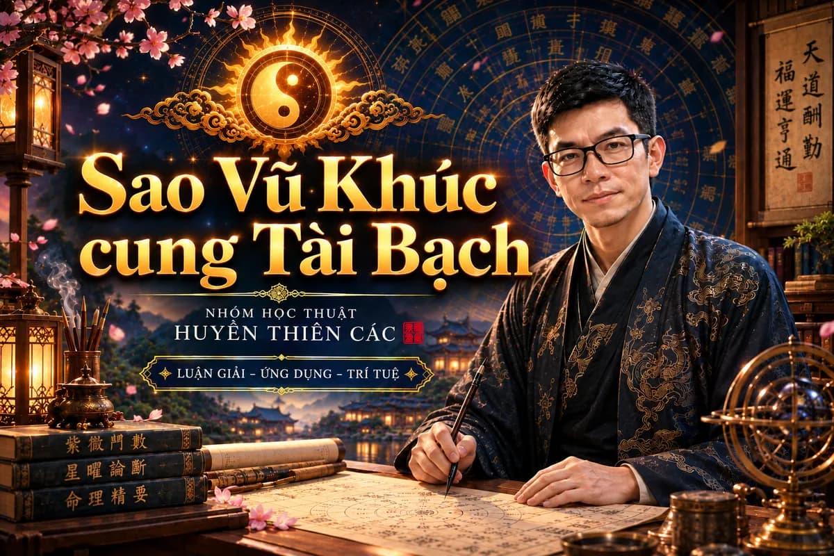 Luận Giải Chi Tiết Sao Vũ Khúc Tọa Thủ Cung Tài Bạch