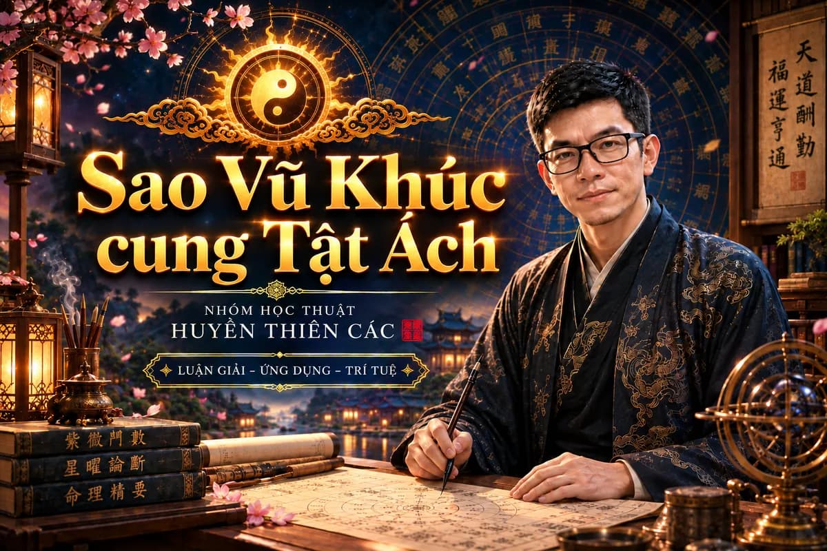 Luận Giải Chi Tiết Sao Vũ Khúc Tọa Thủ Cung Tật Ách