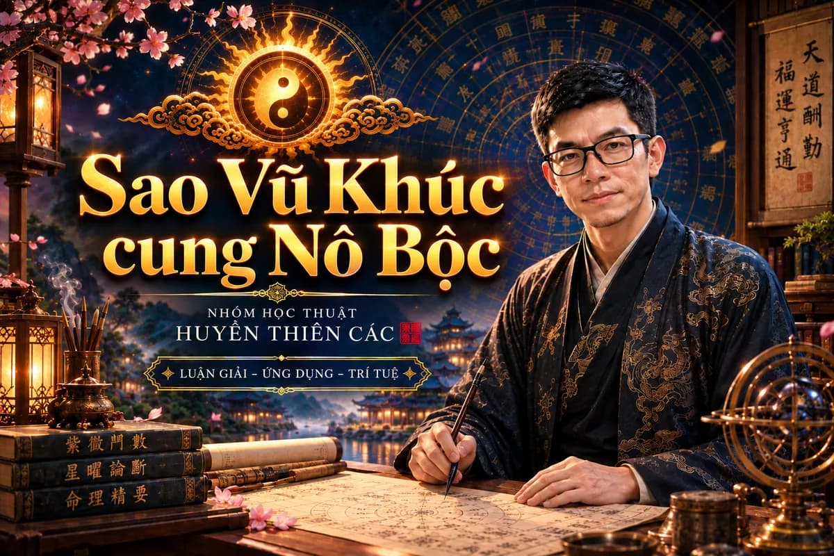 Luận Giải Chi Tiết Sao Vũ Khúc Tọa Thủ Cung Nô Bộc