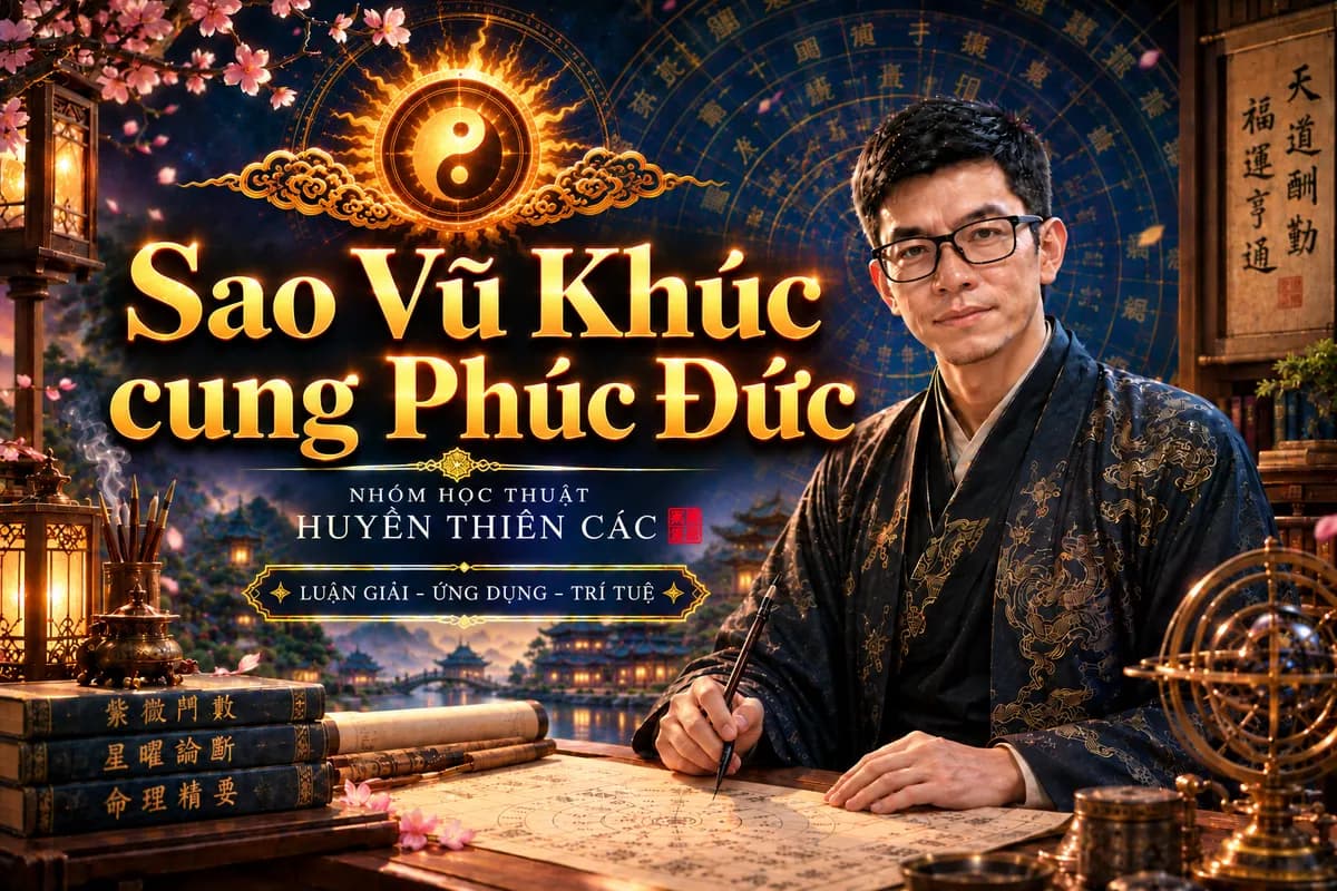 Luận Giải Chi Tiết Sao Vũ Khúc Tọa Thủ Cung Phúc Đức