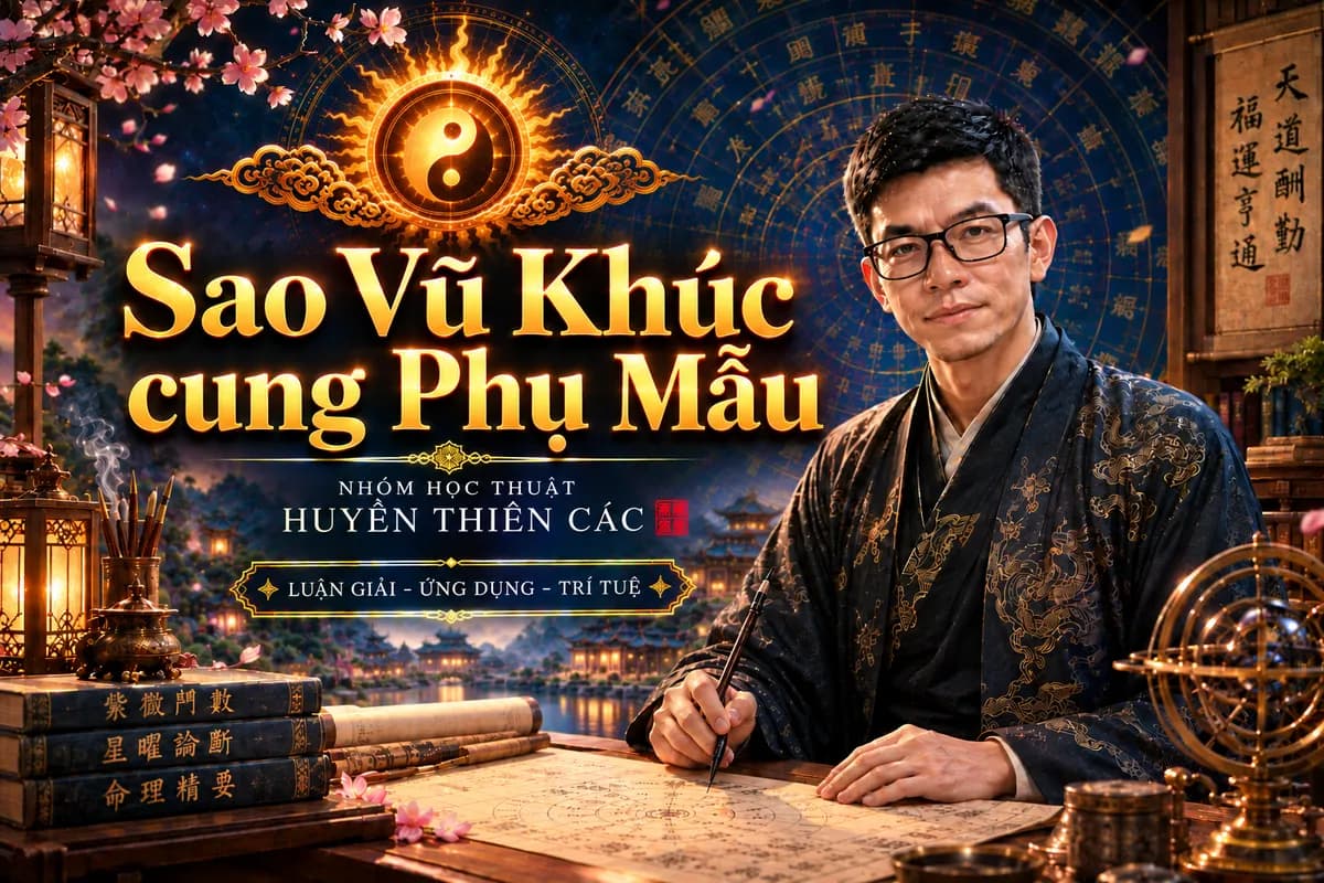 Luận Giải Chi Tiết Sao Vũ Khúc Tọa Thủ Cung Phụ Mẫu