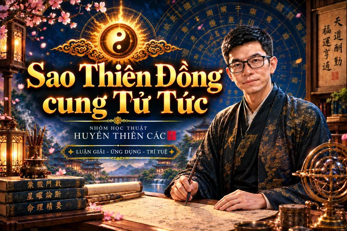 Luận Giải Chi Tiết Sao Thiên Đồng Tọa Thủ Cung Tử Tức
