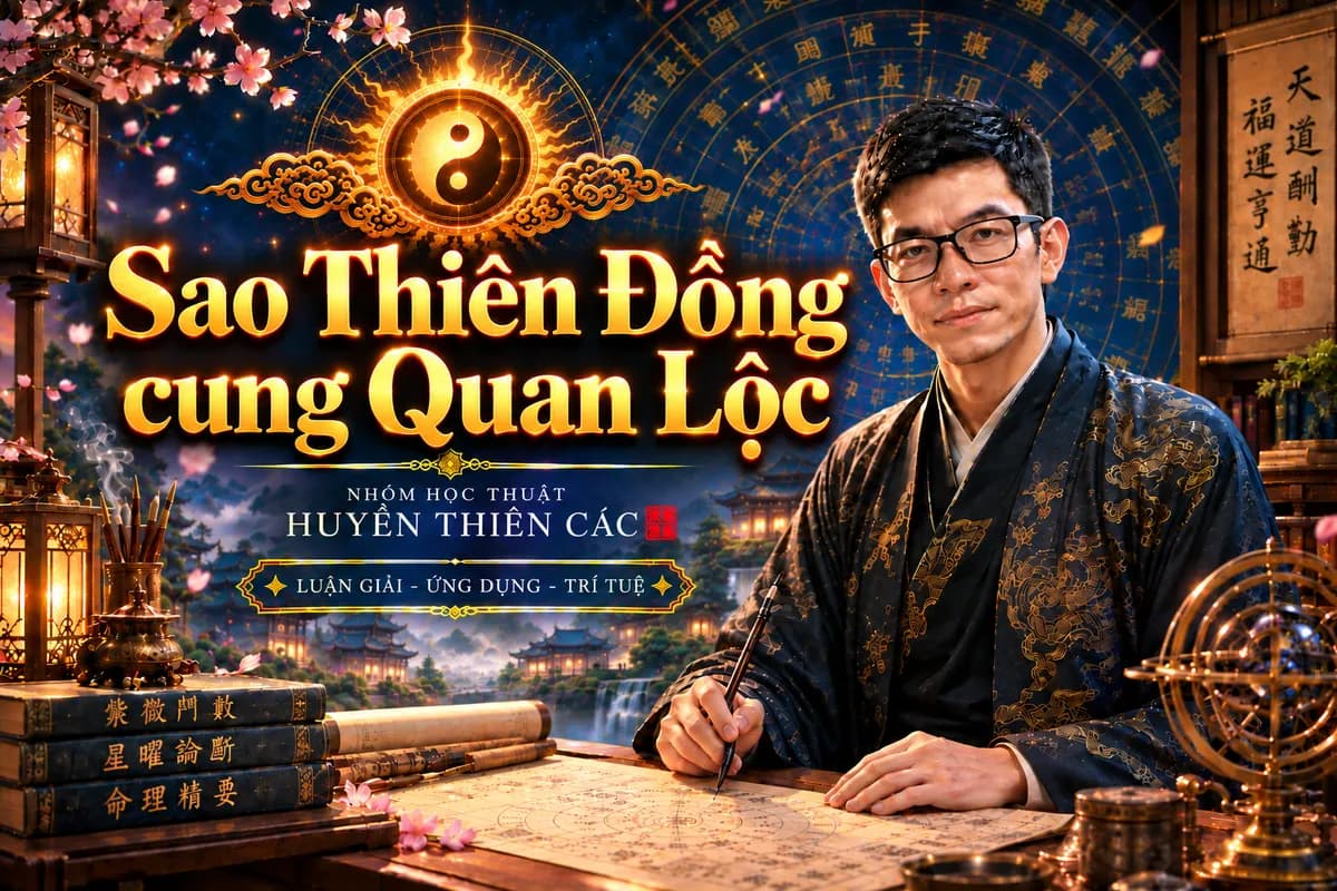 Luận Giải Chi Tiết Sao Thiên Đồng Tọa Thủ Cung Quan Lộc