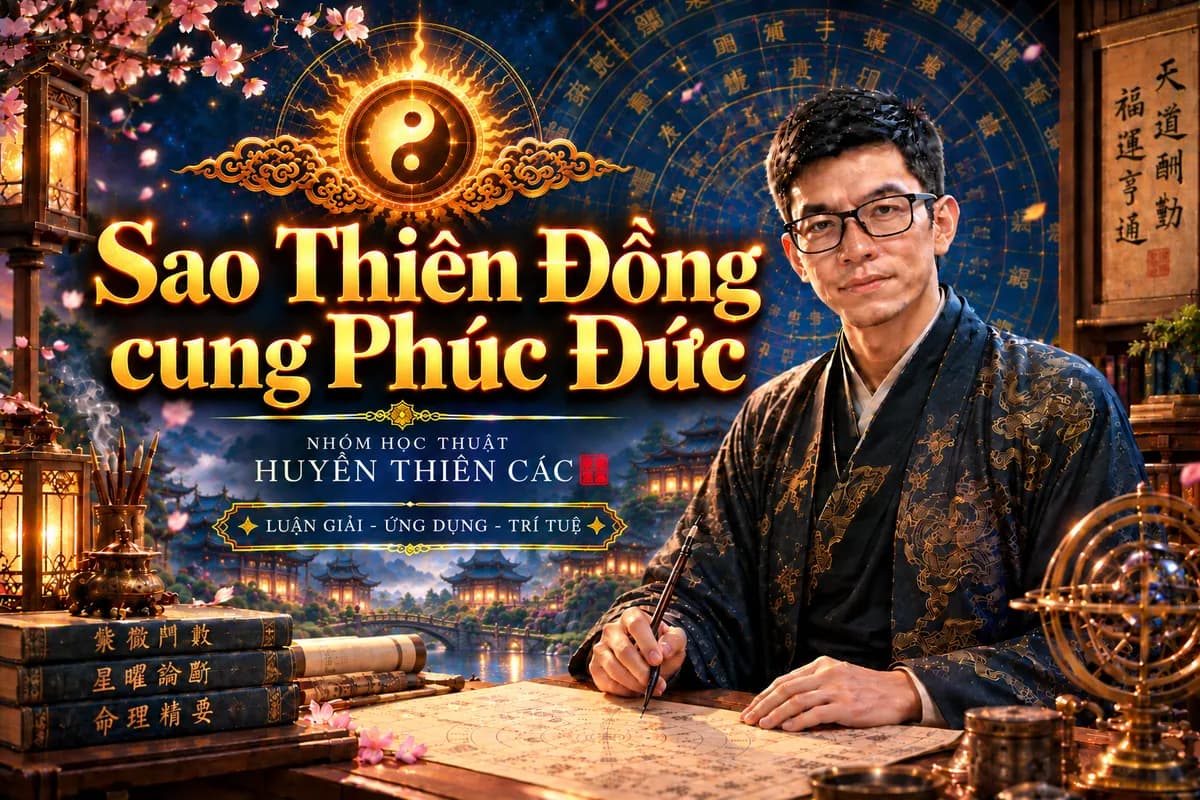 Luận Giải Chi Tiết Sao Thiên Đồng Tọa Thủ Cung Phúc Đức