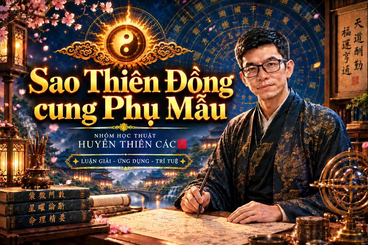 Luận Giải Chi Tiết Sao Thiên Đồng Tọa Thủ Cung Phụ Mẫu