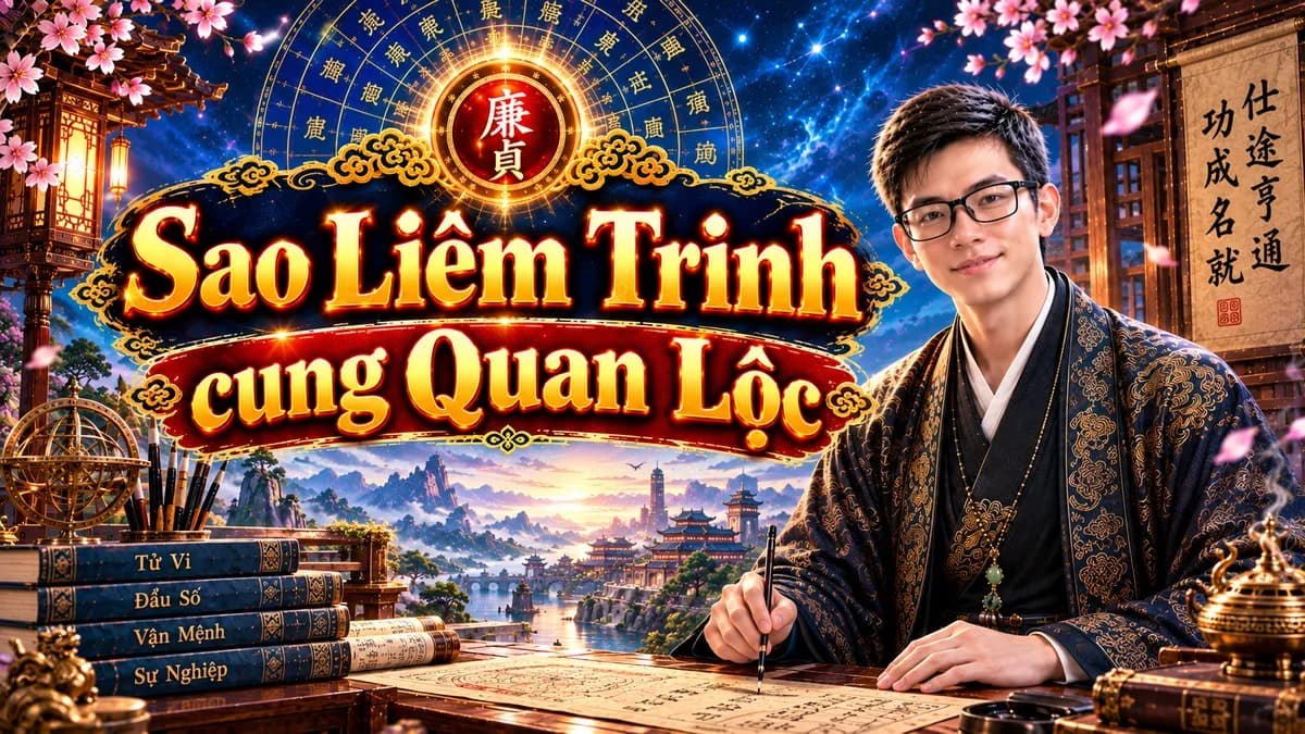 Luận Giải Chi Tiết Sao Liêm Trinh Tọa Thủ Cung Quan Lộc