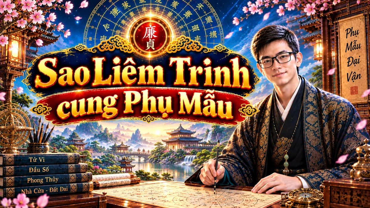 Luận Giải Chi Tiết Sao Liêm Trinh Tọa Thủ Cung Phụ Mẫu