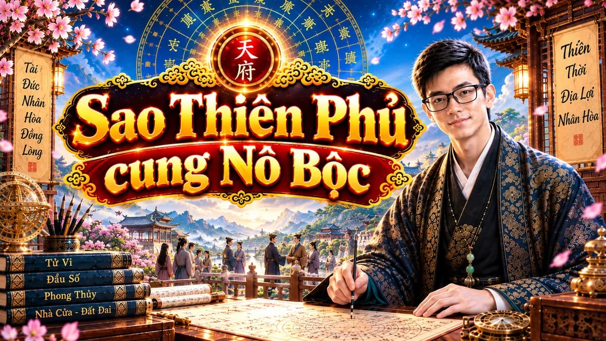 Luận Giải Chi Tiết Sao Thiên Phủ Tọa Thủ Cung Nô Bộc