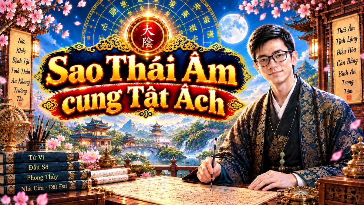 Luận Giải Chi Tiết Sao Thái Âm Tọa Thủ Cung Tật Ách
