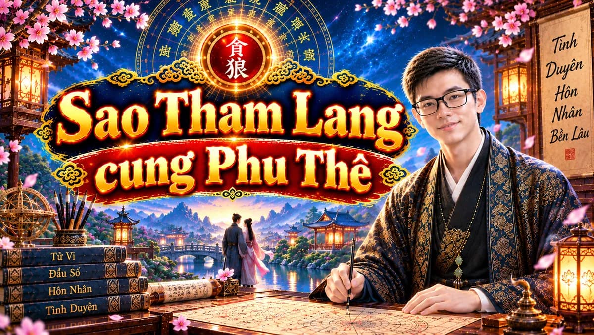 Luận Giải Chi Tiết Sao Tham Lang Tọa Thủ Cung Phu Thê