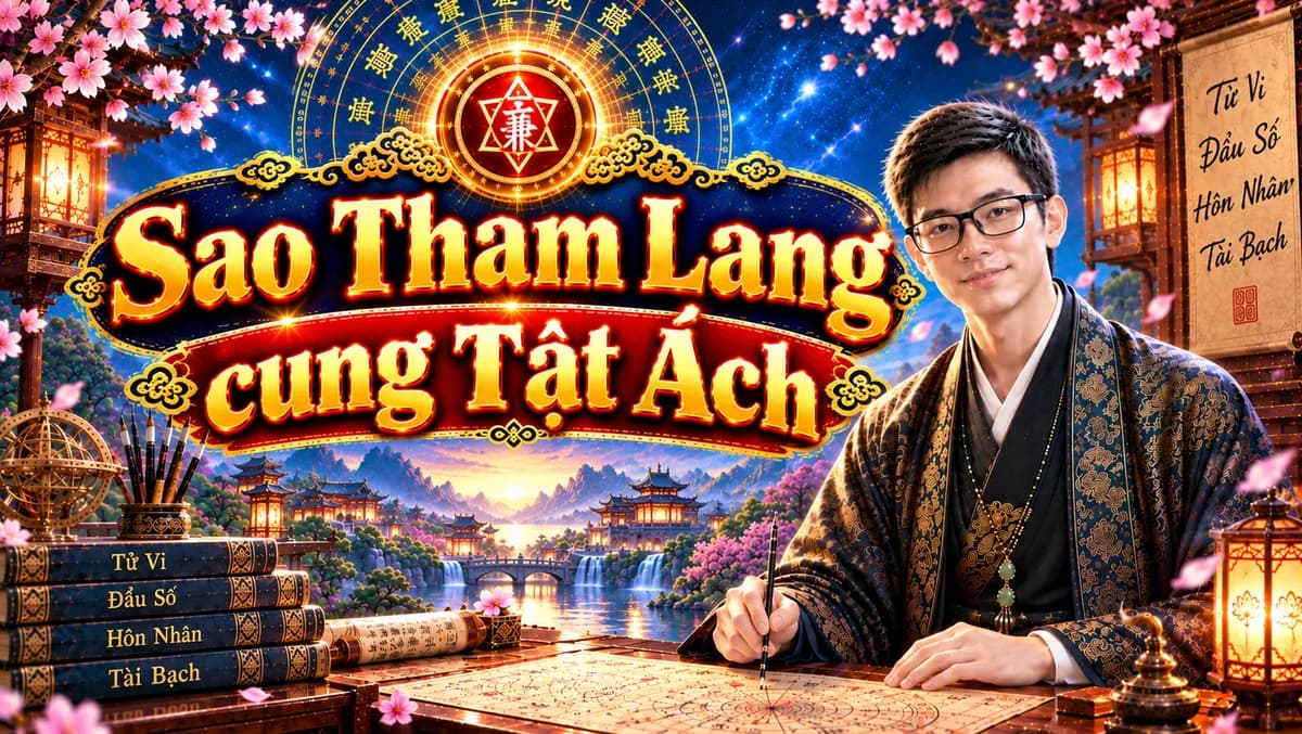 Luận Giải Chi Tiết Sao Tham Lang Tọa Thủ Cung Tật Ách