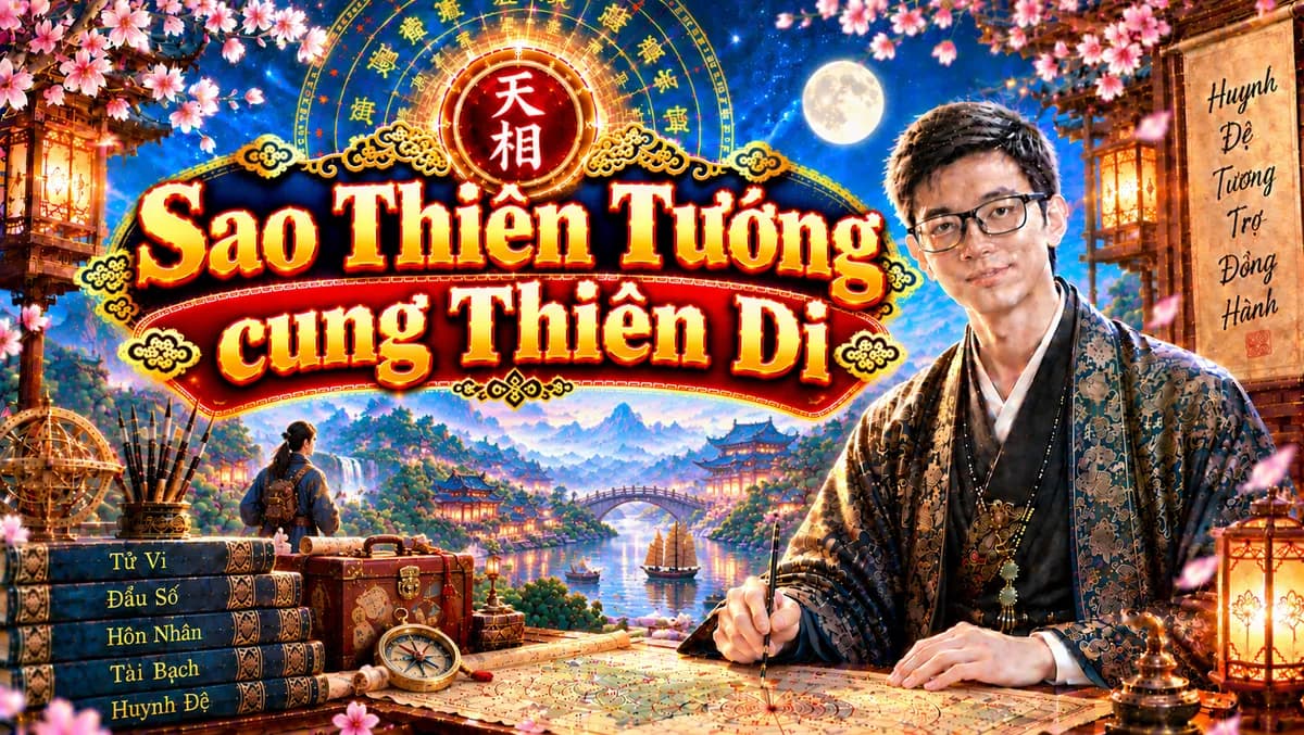 Luận Giải Chi Tiết Sao Thiên Tướng Tọa Thủ Cung Thiên Di