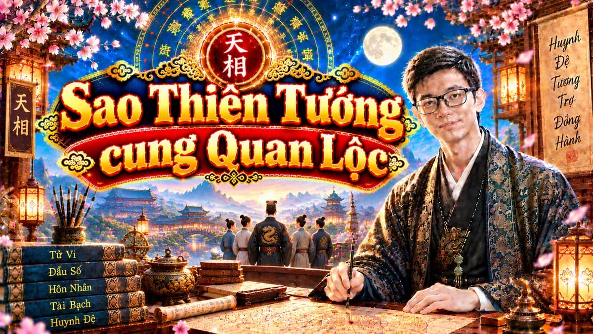 Luận Giải Chi Tiết Sao Thiên Tướng Tọa Thủ Cung Quan Lộc