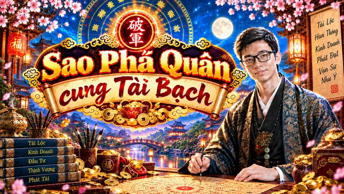 Luận Giải Chi Tiết Sao Phá Quân Tọa Thủ Cung Tài Bạch