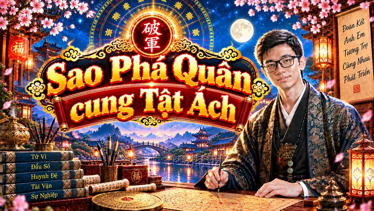 Luận Giải Chi Tiết Sao Phá Quân Tọa Thủ Cung Tật Ách