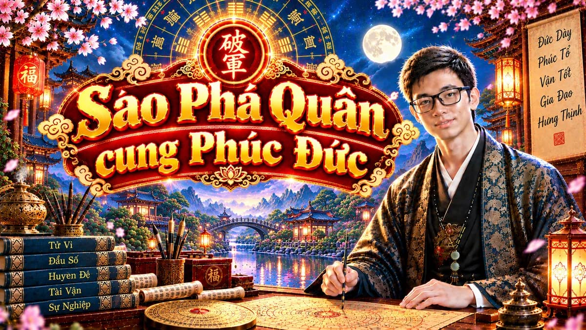 Luận Giải Chi Tiết Sao Phá Quân Tọa Thủ Cung Phúc Đức