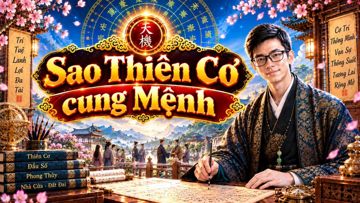 Luận Giải Chi Tiết Sao Thiên Cơ Tọa Thủ Cung Mệnh