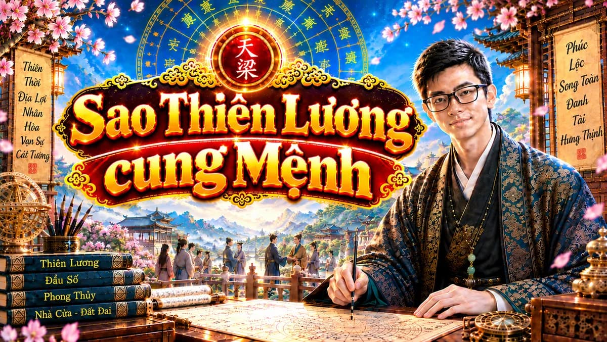Luận giải chuyên sâu về mệnh Thiên Lương tại cung Tý