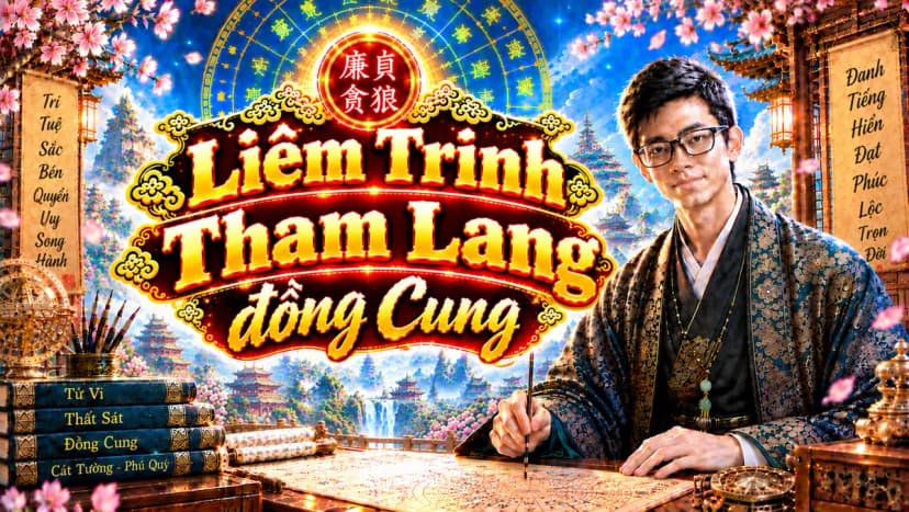 Luận giải chuyên sâu mệnh Liêm Trinh Tham Lang tại cung Hợi