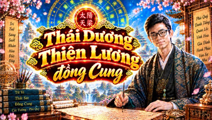 Luận giải chuyên sâu mệnh Thái Dương Thiên Lương tại cung Dậu