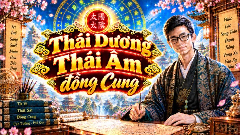 Luận giải chuyên sâu mệnh Thái Dương Thái Âm tại cung Mùi
