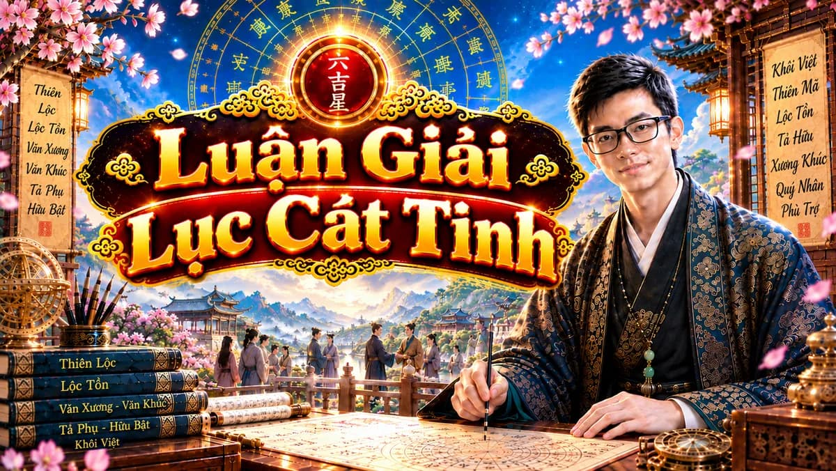 Luận Giải Chuyên Sâu Về Lục Cát Tinh Trong Tử Vi Đẩu Số