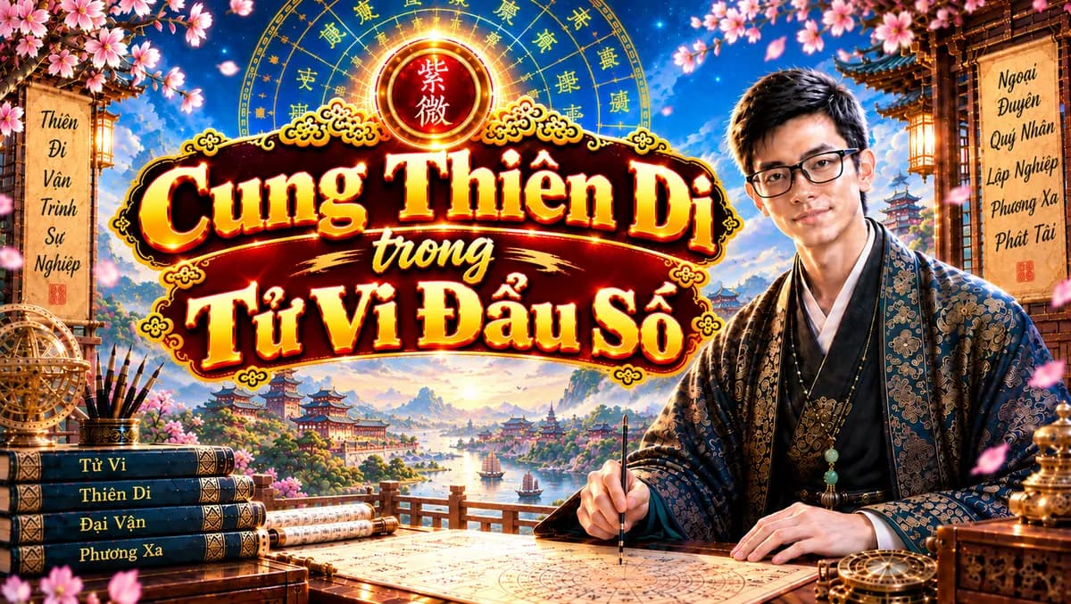 Luận Giải Chuyên Sâu Về Cung Thiên Di Trong Tử Vi