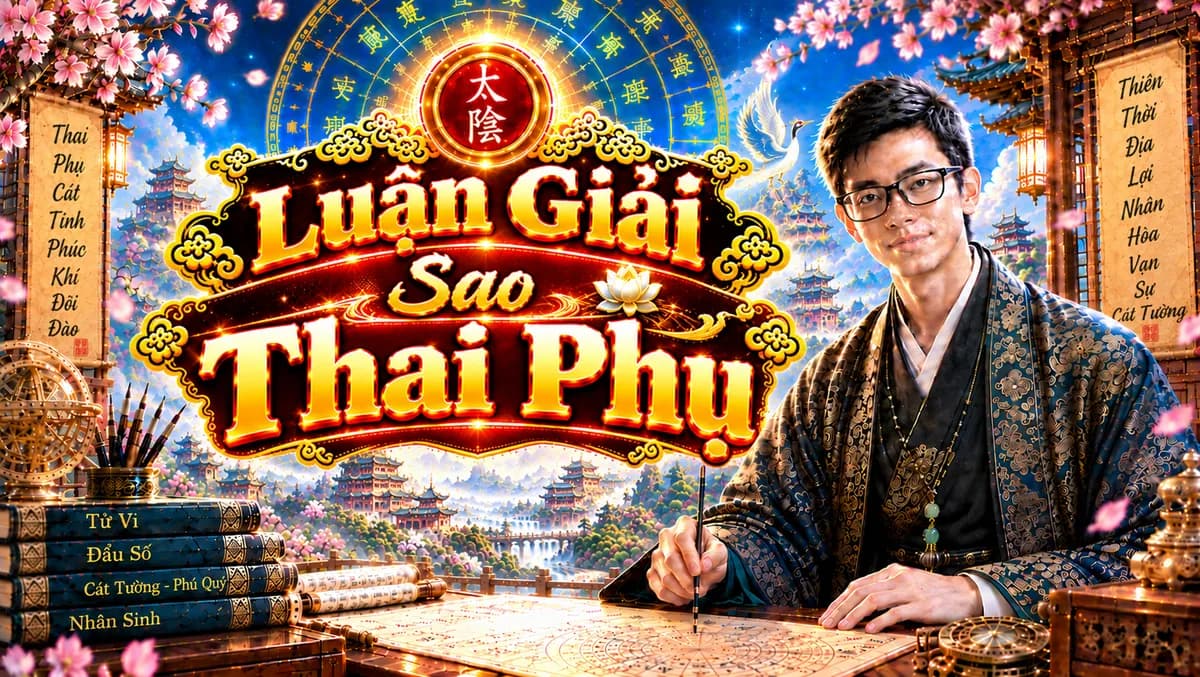 Luận Giải Chuyên Sâu Về Sao Thai Phụ