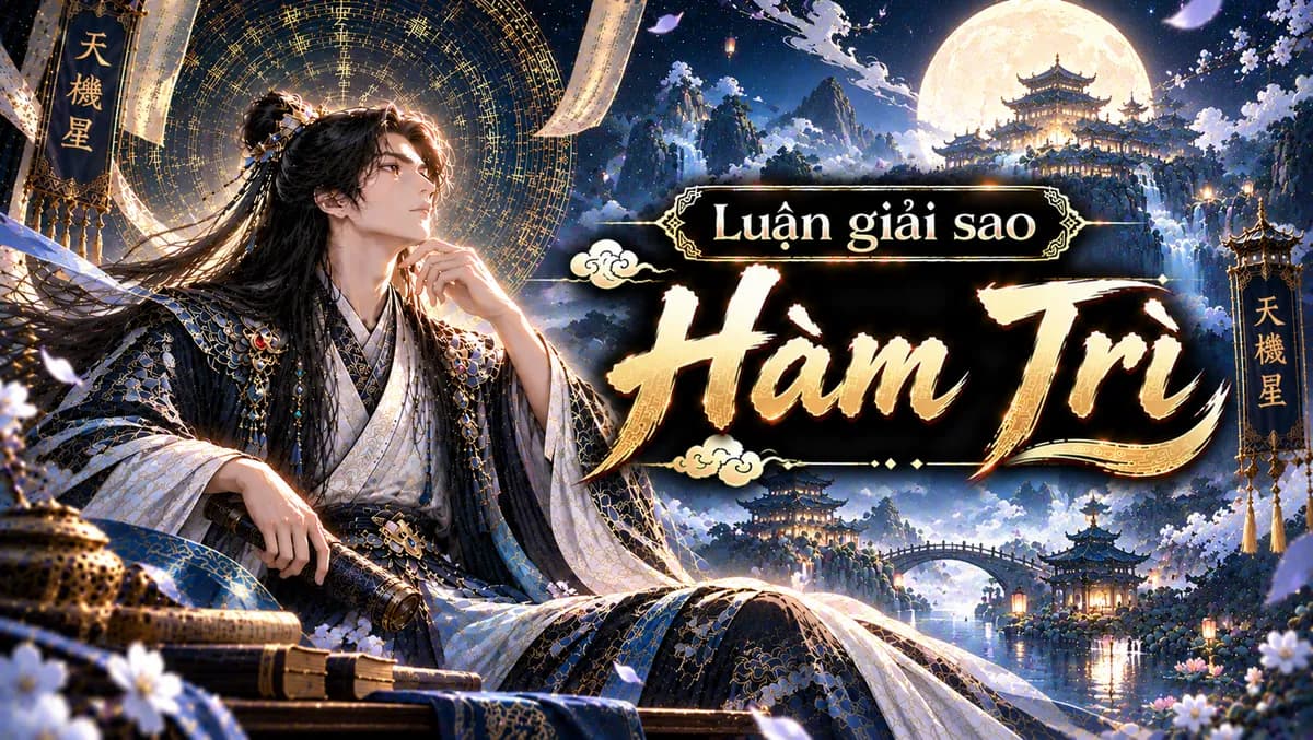 Luận Giải Chuyên Sâu Về Sao Hàm Trì