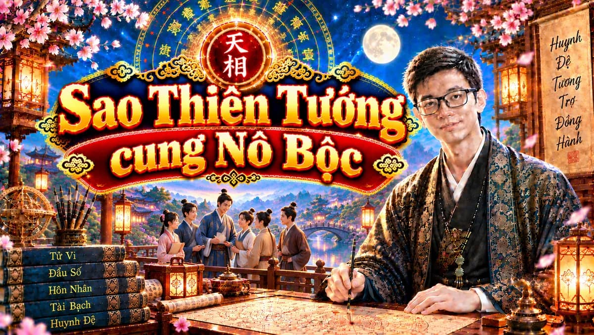 Luận Giải Chi Tiết Sao Thiên Tướng Tọa Thủ Cung Nô Bộc