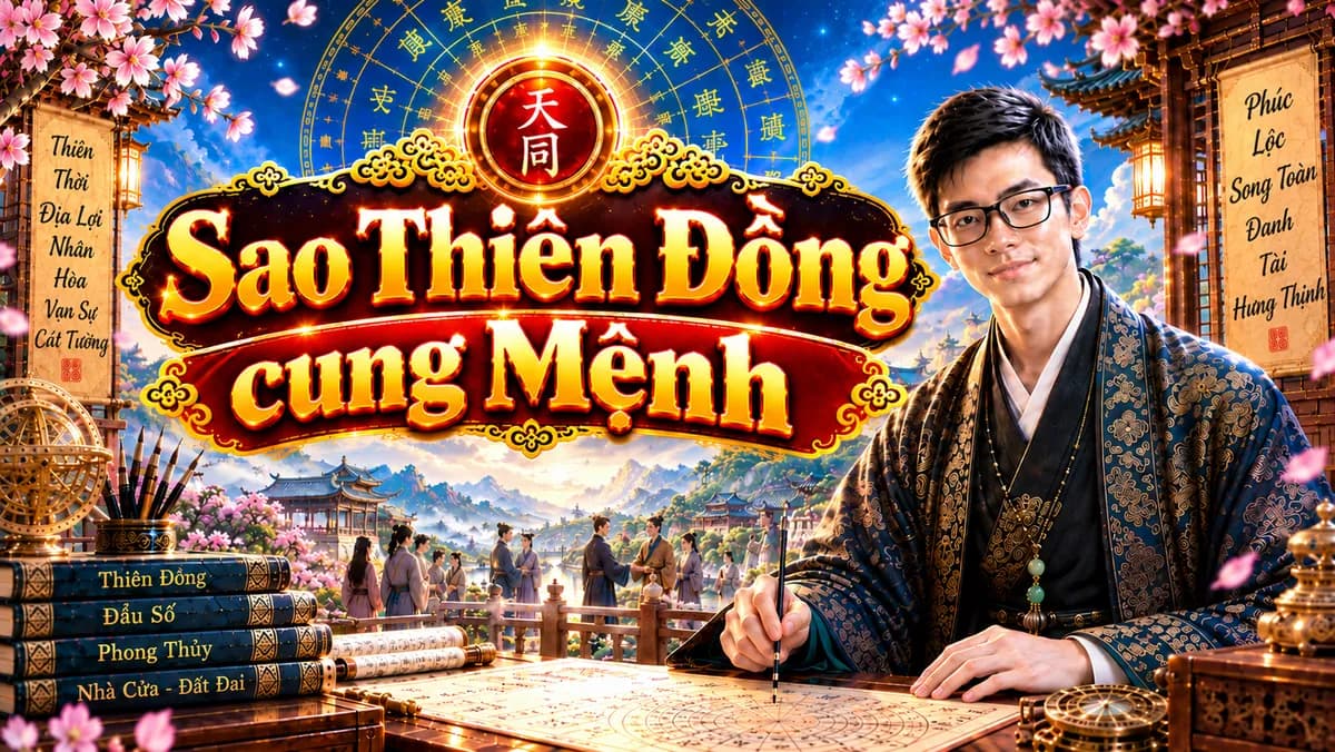 Luận giải chuyên sâu về mệnh Thiên Đồng tại cung Tỵ
