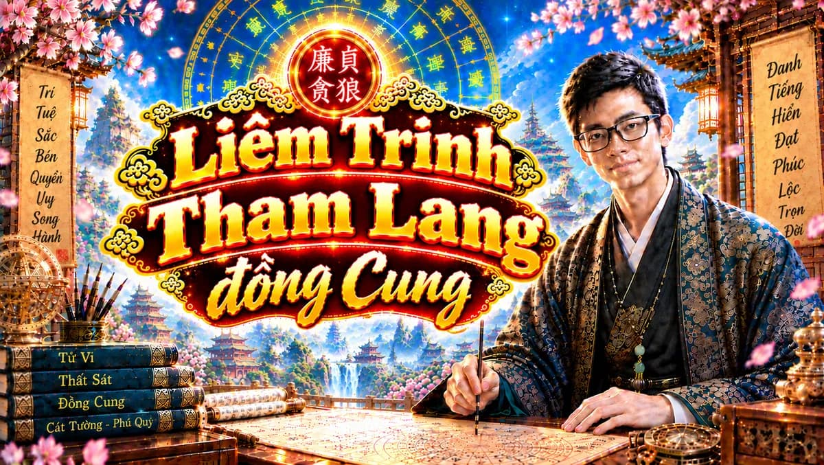 Luận giải chuyên sâu mệnh Liêm Trinh Tham Lang tại cung Hợi