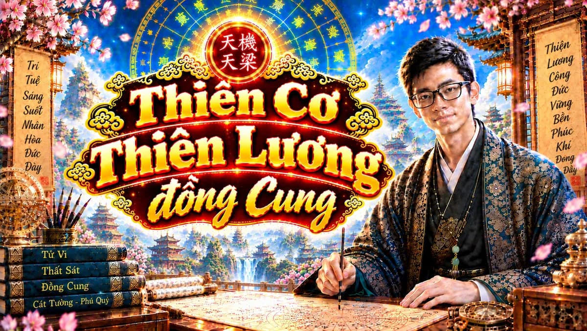 Luận giải chuyên sâu mệnh Thiên Cơ Thiên Lương tại cung Tuất